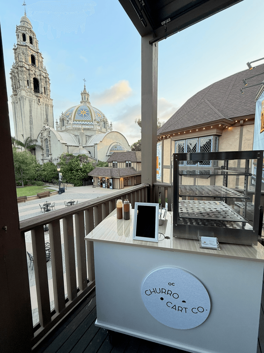 Churro Cart at Balboa Park