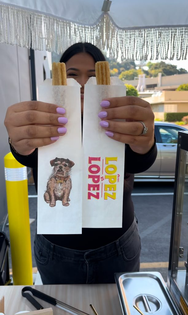 Churro Cart with Pets