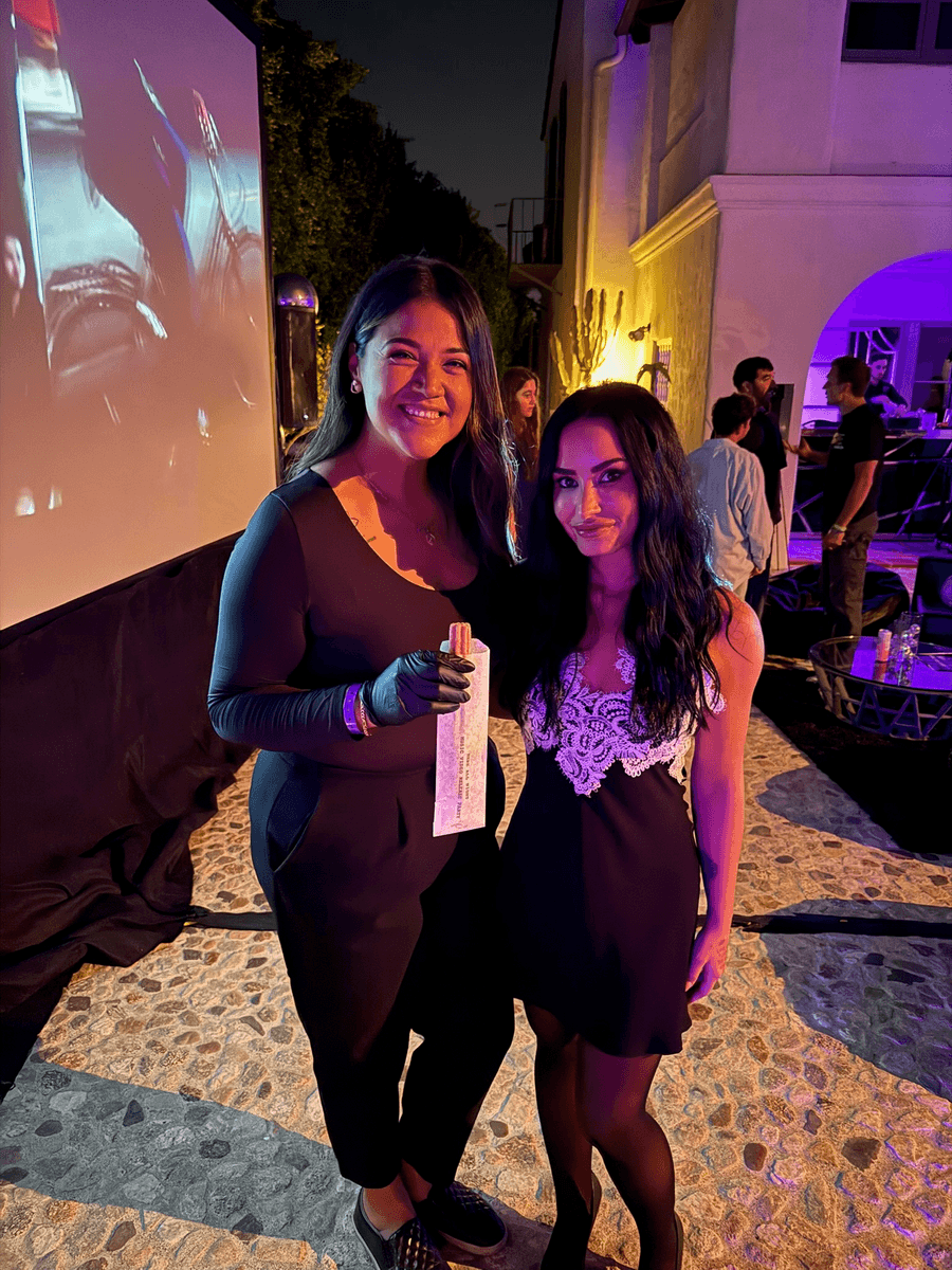 Churros with Demi Lovato