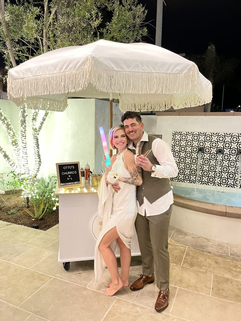 Guests Enjoying Churros