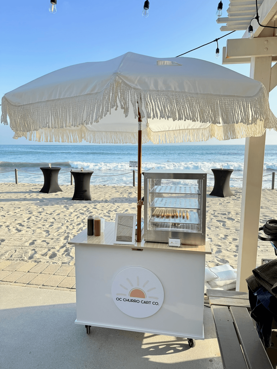 Churro Cart on the Beach