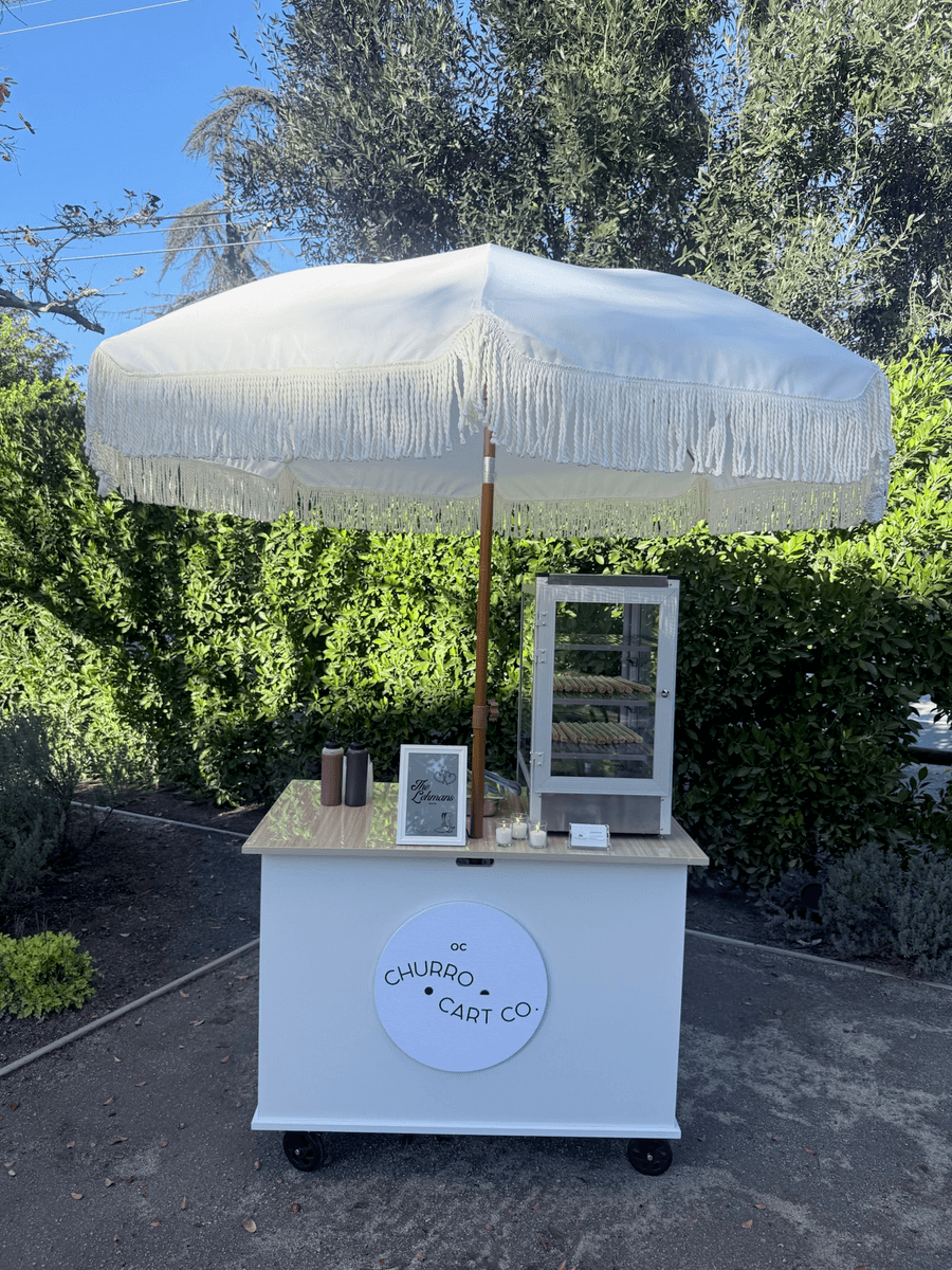 Churro Cart for a Wedding